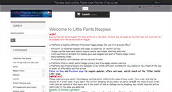 Desktop Screenshot of littlepants.co.uk